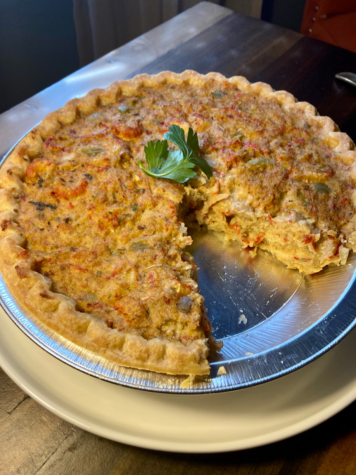Large Crawfish Pie ORLEANS BROTHERS